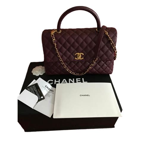 chanel coco handle bag price 2021|chanel coco handle bag burgundy.